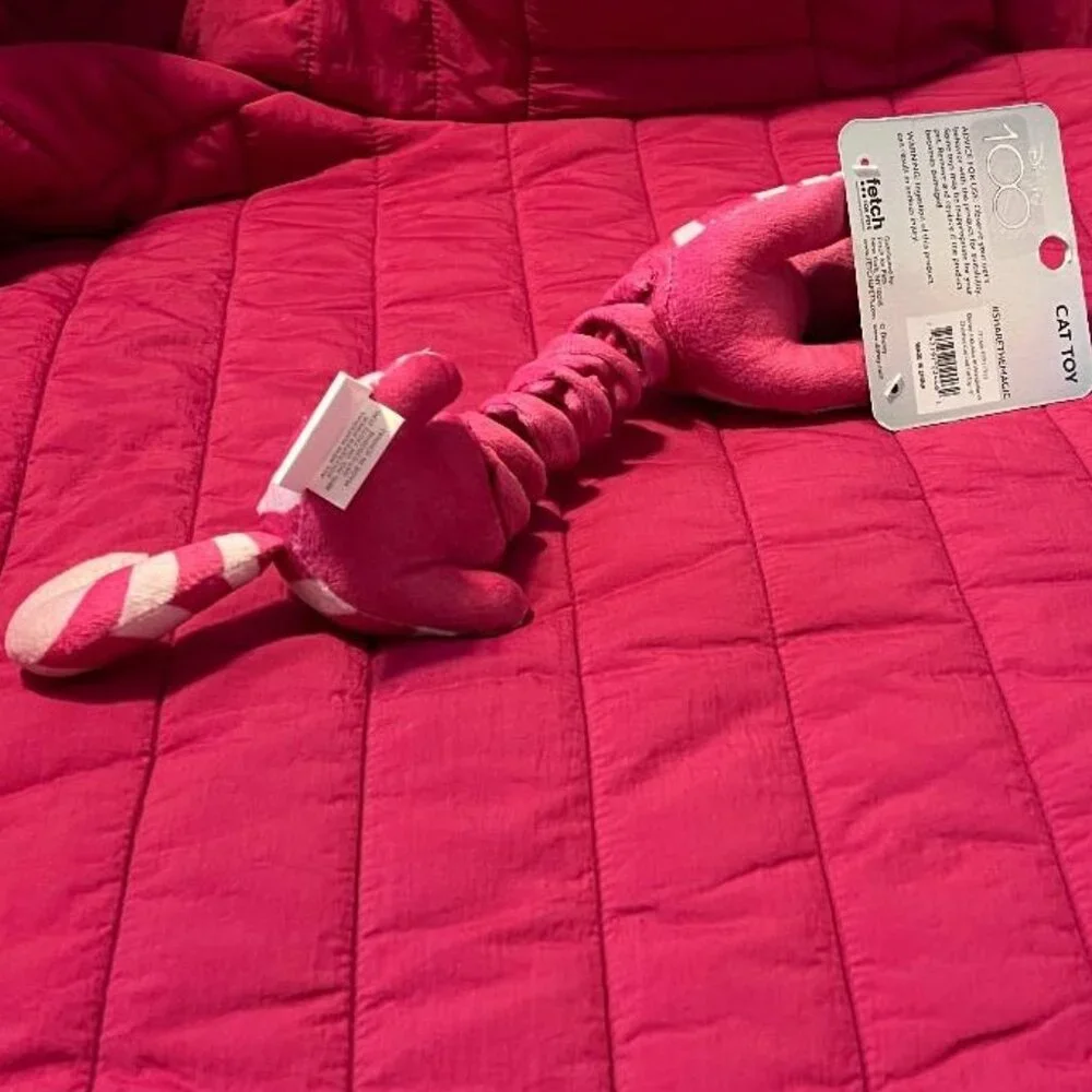 BRAND NEW ~ NWT ~ DISNEY 100 ~ ALICE IN WONDERLAND ~ CHESHIRE CAT ~ COIL CAT TOY